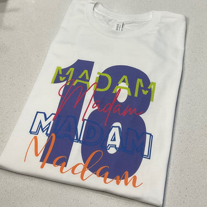 “Color Poppin” Madam 18