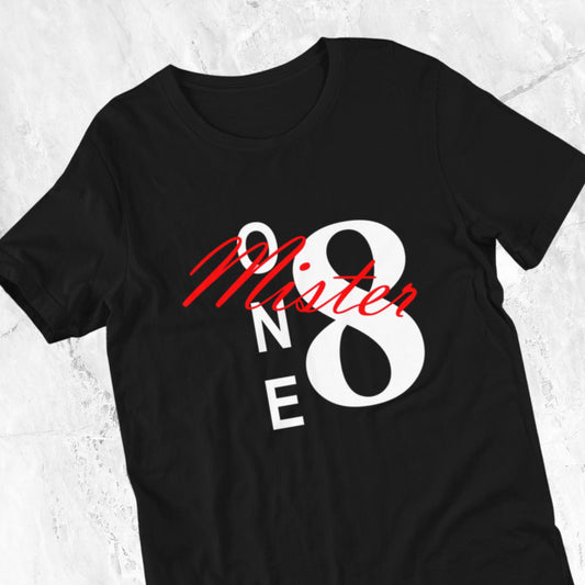 Mister One 8 Classic Black Tee