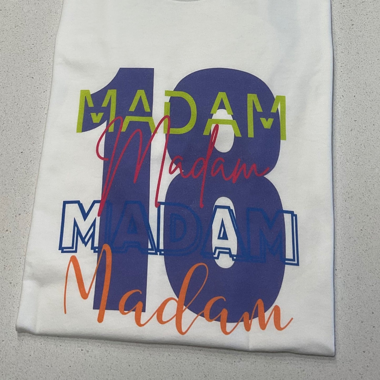 “Color Poppin” Madam 18