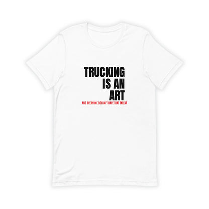 AOT I “Trucking is An Art” Tee (BLK/WHT/RED)