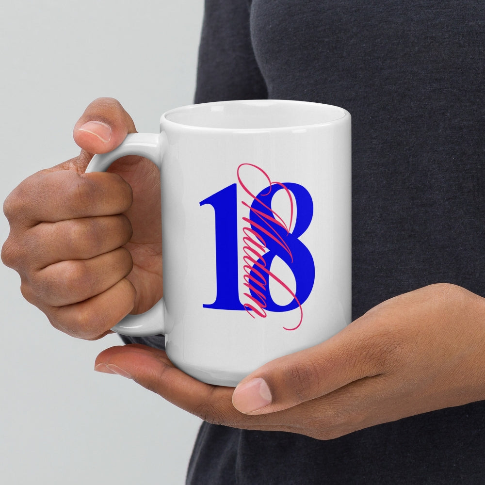 Madam 18 Double Logo Mug