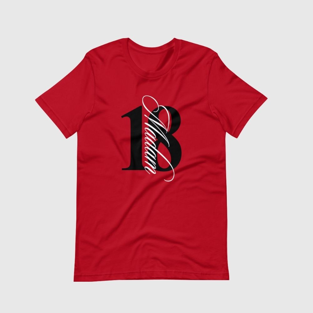 Signature Logo Red Tee