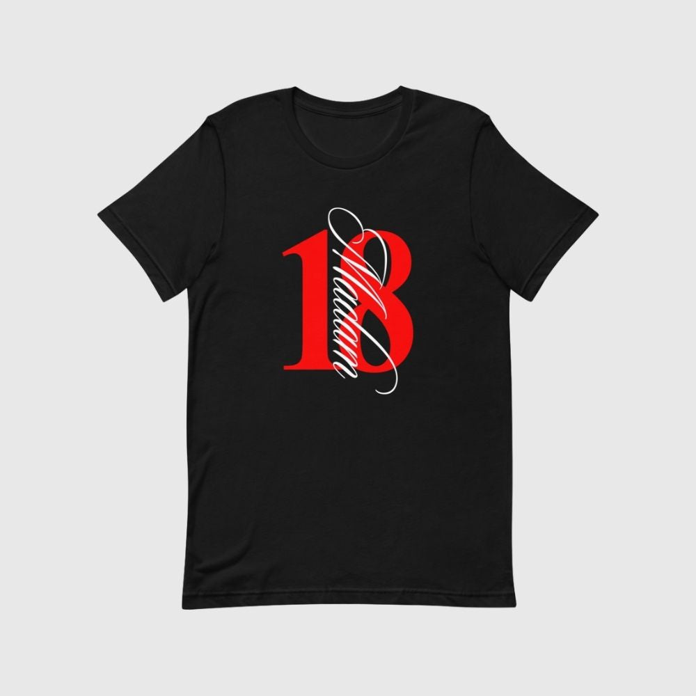 Signature Logo Black Tee