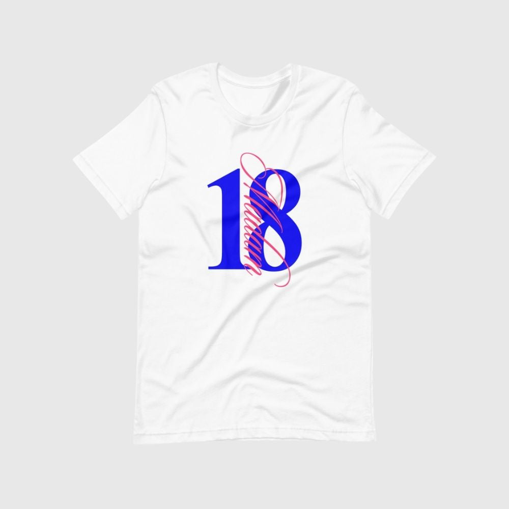 Signature Branded Logo White Tee